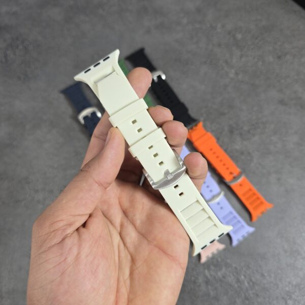 بند اپل واچ رابر طرح ریچارد (Richard Style Rubber Band) - Image 3