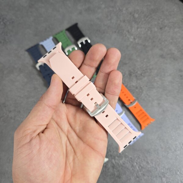 بند اپل واچ رابر طرح ریچارد (Richard Style Rubber Band) - Image 4