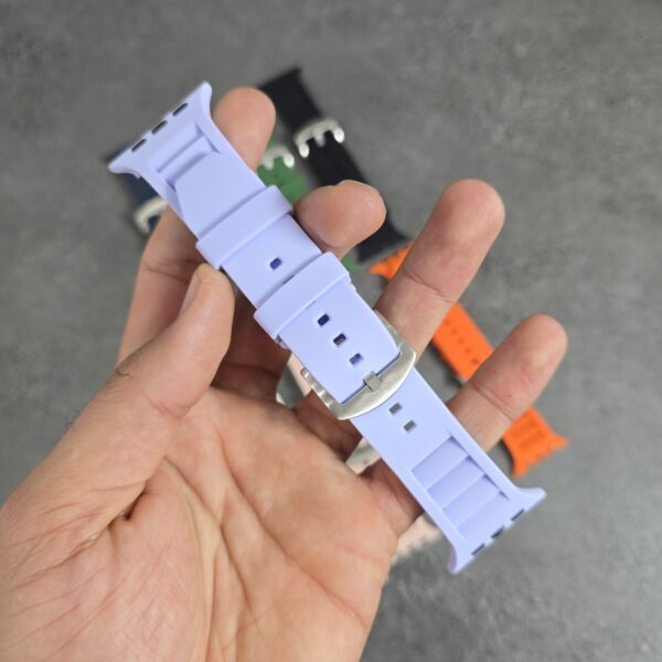 بند اپل واچ رابر طرح ریچارد (Richard Style Rubber Band) - Image 5