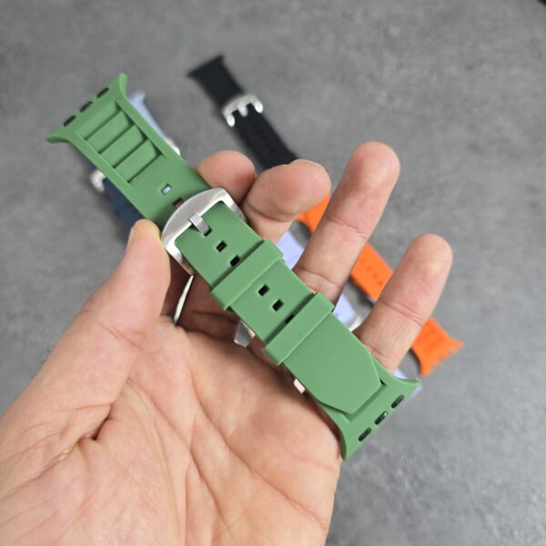 بند اپل واچ رابر طرح ریچارد (Richard Style Rubber Band) - Image 7